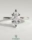 Kynora CJ 2ct marquise cut solitaire engagement ring with six prongs and claw setting, showcasing elegant jewelry craftsmanship.