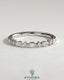 Kynora CJ Round Marquise wedding band with accent stones, elegant gold ring for special occasions and wedding jewelry.