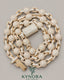 Kynora Jewels 18-inch 9mm moissanite rose gold hiphop chain with fully iced-out clustered ball design in sterling silver.