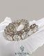 Kynora Jewels men's 10mm VVS moissanite round silver tennis bracelet, hip-hop style, made of 925 silver.