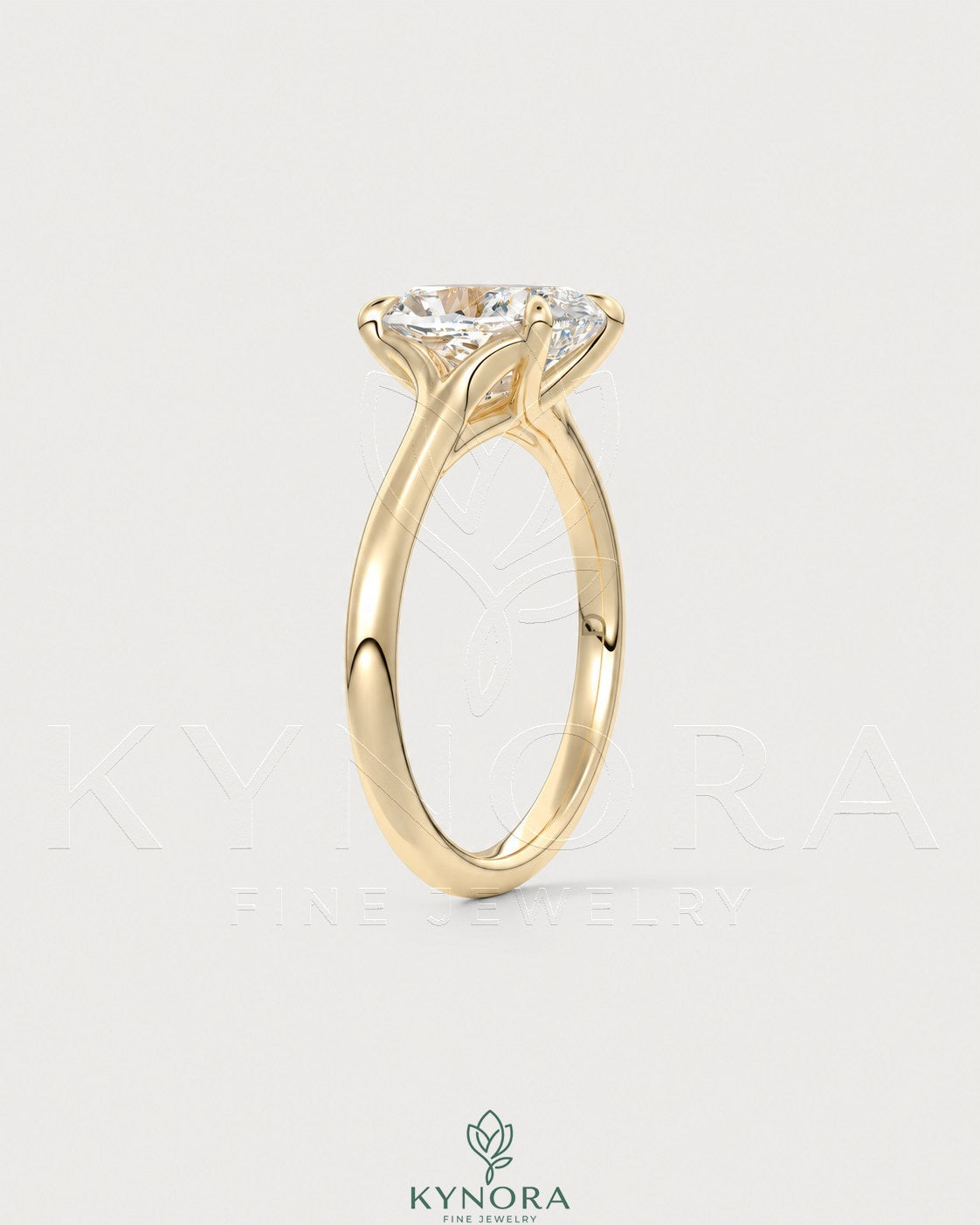 Cushion cut moissanite solitaire engagement ring in 925 sterling silver featuring a prominent central gemstone and sleek band.