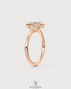 Vintage Milgrain Bezel Cushion Moissanite Engagement Ring in 925 silver with intricate detailing and a sparkling cushion-cut moissanite centerpiece.