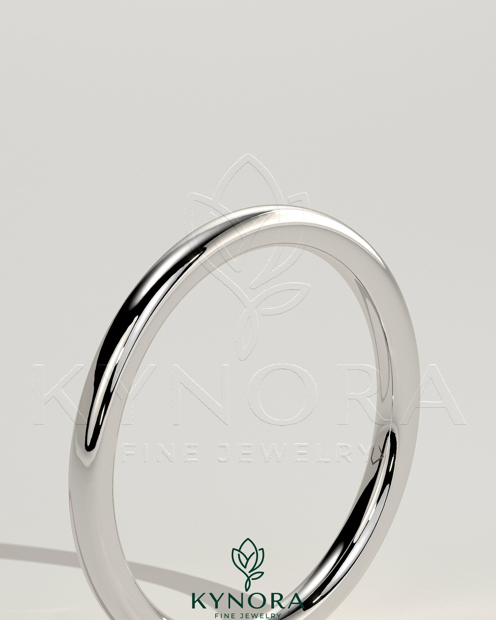 Classic Plain Band Wedding Ring Secondary image