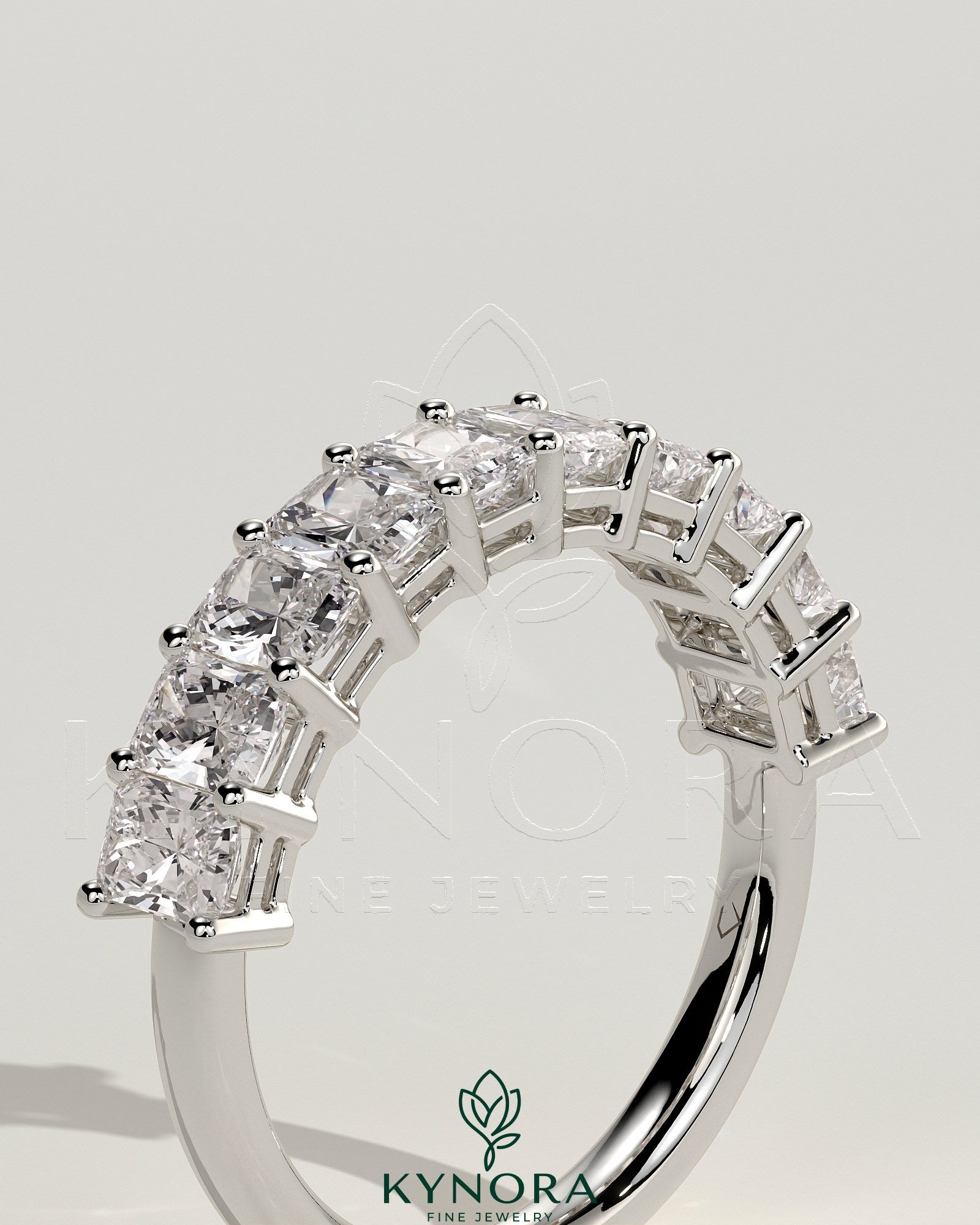 Radiant Radiant Eternity Band Wedding Ring Imagen secundaria del producto