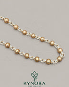 12mm VVS1 Moissanite diamond hip hop chain for men, solid silver clustered ball chain by Kynora Jewels.