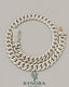 16mm VVS Moissanite Miami Cuban chain necklace in rose gold and 925 silver, featuring a bold hip-hop style design.
