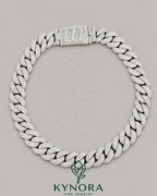 20mm VVS1 Moissanite diamond Miami Cuban link chain in 925 sterling silver, hip-hop style jewelry from Kynora Jewels