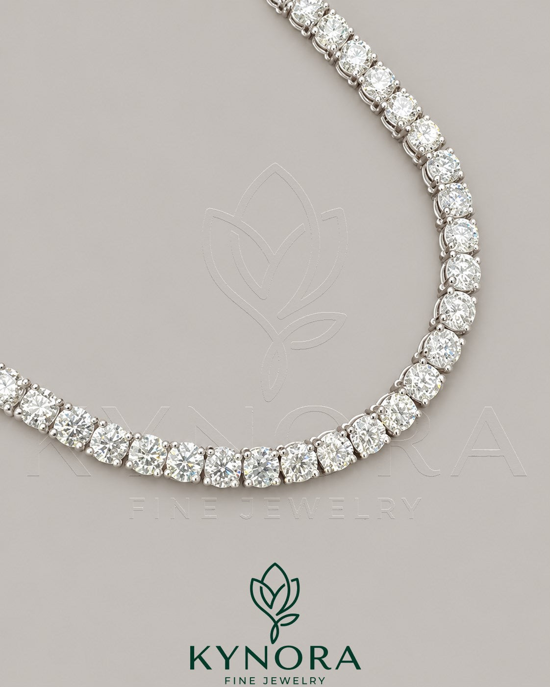 5.5 MM vvs1 Moissanite Diamond 925 Sterling Silver Tennis Chain Imagen secundaria del producto
