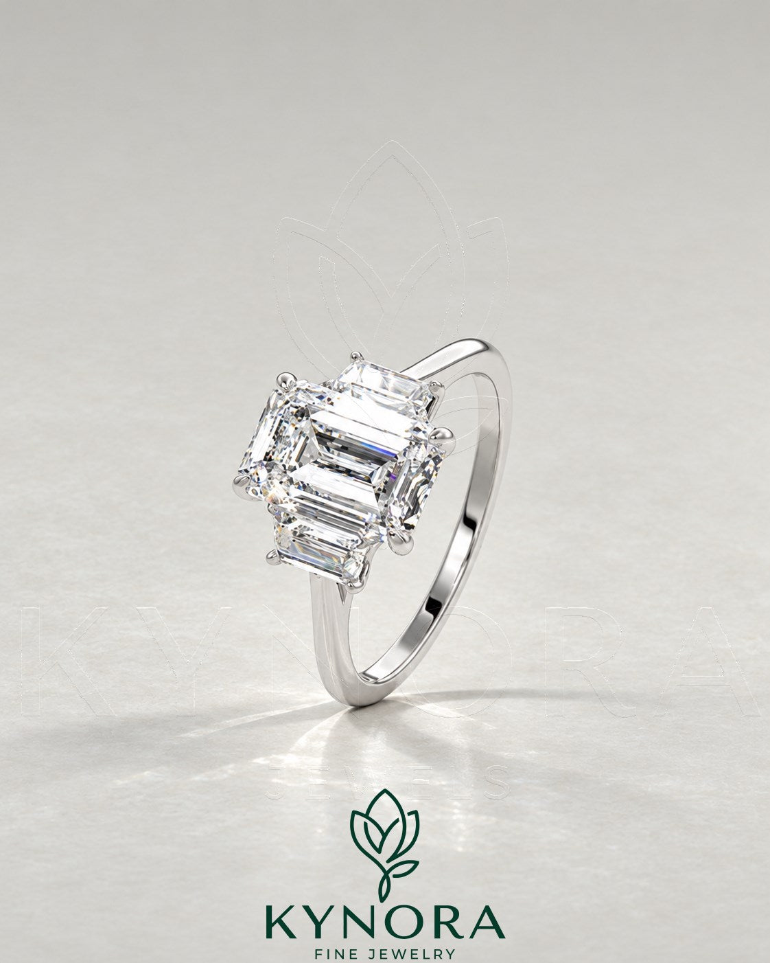 2-karätiger Solitär-Verlobungsring mit birnenförmigem Diamanten in Ost-West-Ausrichtung, Krappenfassung und geschwungener Ringschiene