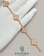 VVS Lab Diamond 925 Silver Hiphop Bracelet by Kynora Jewels featuring sparkling lab-grown diamonds and intricate silver design.