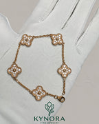 VVS Lab Diamond 925 Silver Hip Hop Bracelet by Kynora Jewels featuring sparkling lab-grown diamonds and intricate silver design.