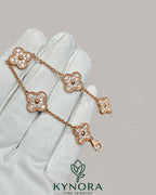 VVS Lab Diamond 925 Silver Hiphop Bracelet by Kynora Jewels featuring sparkling lab-grown diamonds and intricate silver design.