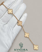 VVS Lab Diamond silver bracelet by Kynora Jewels featuring a stylish hip-hop design with sparkling lab-grown diamonds.