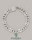 Kynora Jewels 10mm moissanite diamond sterling silver hip-hop bracelet with bold design and sparkling stones.